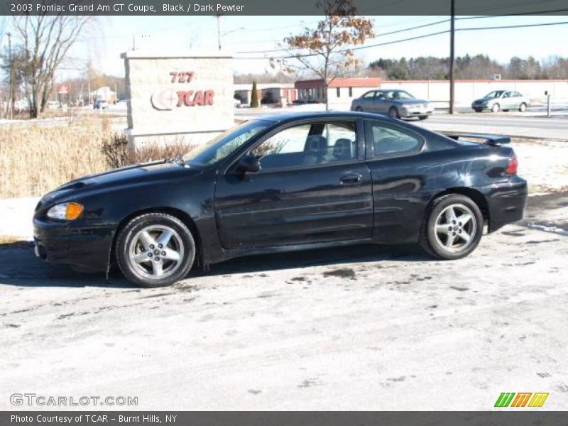 Black / Dark Pewter 2003 Pontiac Grand Am GT Coupe
