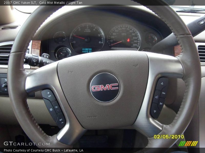 Gold Mist Metallic / Light Tan 2007 GMC Yukon SLT