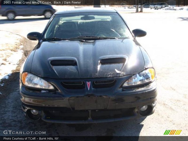 Black / Dark Pewter 2003 Pontiac Grand Am GT Coupe