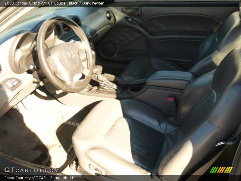 Black / Dark Pewter 2003 Pontiac Grand Am GT Coupe
