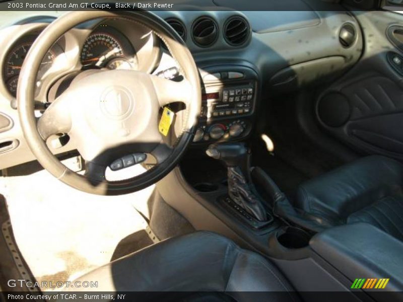 Black / Dark Pewter 2003 Pontiac Grand Am GT Coupe