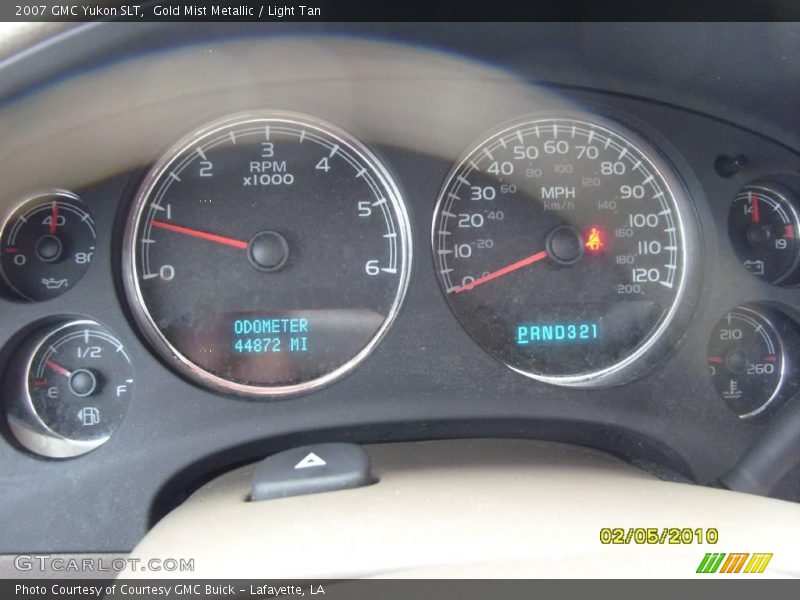 Gold Mist Metallic / Light Tan 2007 GMC Yukon SLT