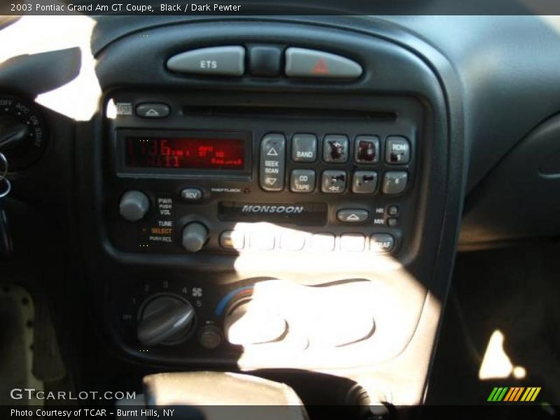 Black / Dark Pewter 2003 Pontiac Grand Am GT Coupe