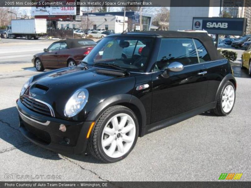 Astro Black Metallic / Space Grey/Panther Black 2005 Mini Cooper S Convertible