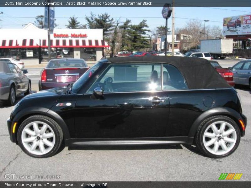 Astro Black Metallic / Space Grey/Panther Black 2005 Mini Cooper S Convertible