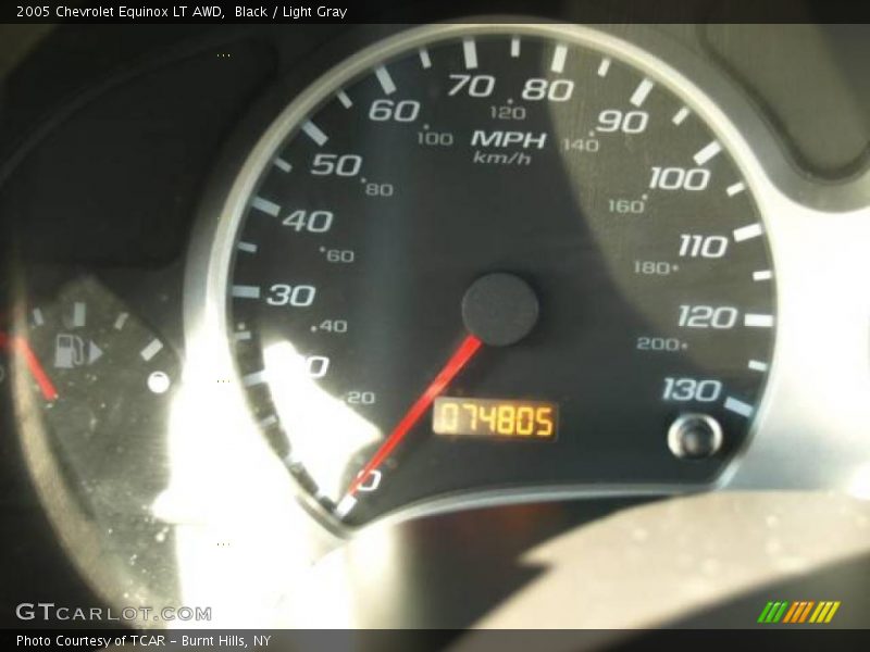 Black / Light Gray 2005 Chevrolet Equinox LT AWD