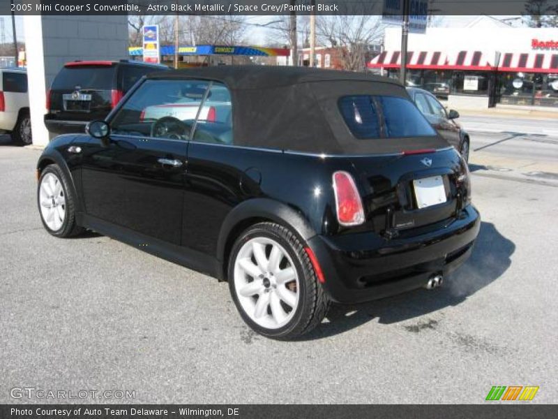 Astro Black Metallic / Space Grey/Panther Black 2005 Mini Cooper S Convertible