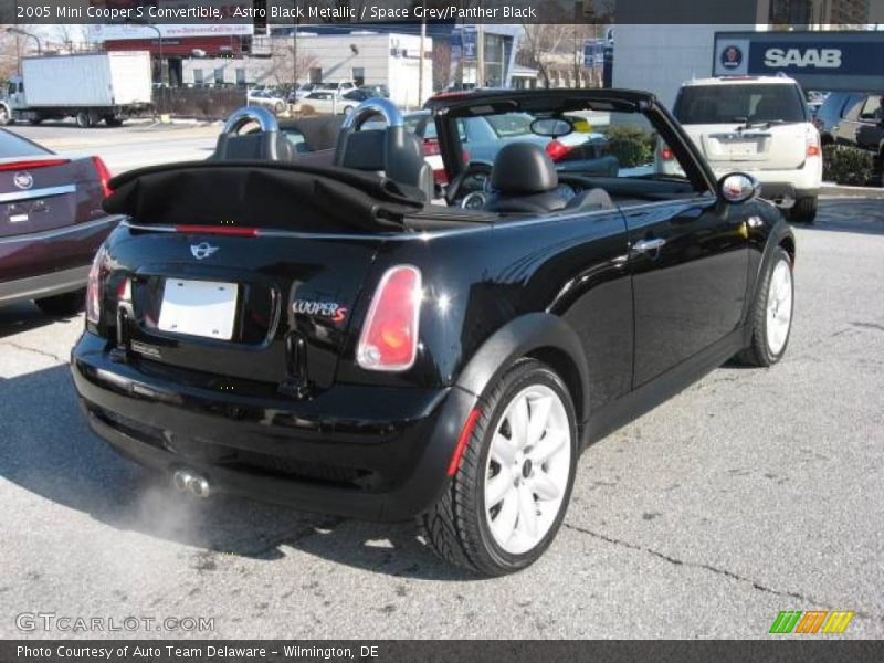 Astro Black Metallic / Space Grey/Panther Black 2005 Mini Cooper S Convertible