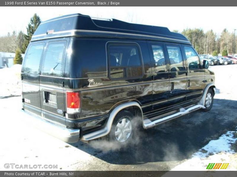 Black / Beige 1998 Ford E Series Van E150 Passenger Conversion