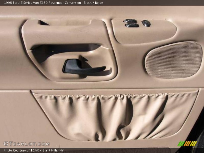 Black / Beige 1998 Ford E Series Van E150 Passenger Conversion