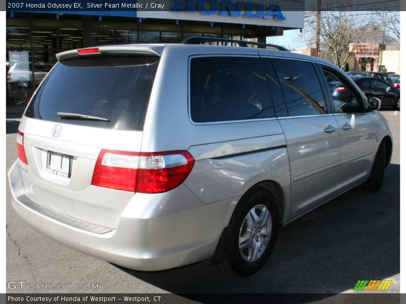 Silver Pearl Metallic / Gray 2007 Honda Odyssey EX