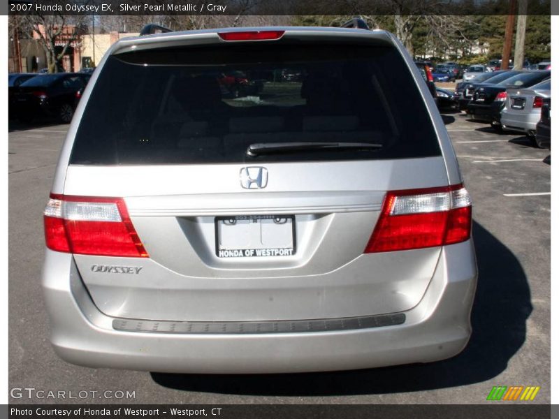 Silver Pearl Metallic / Gray 2007 Honda Odyssey EX