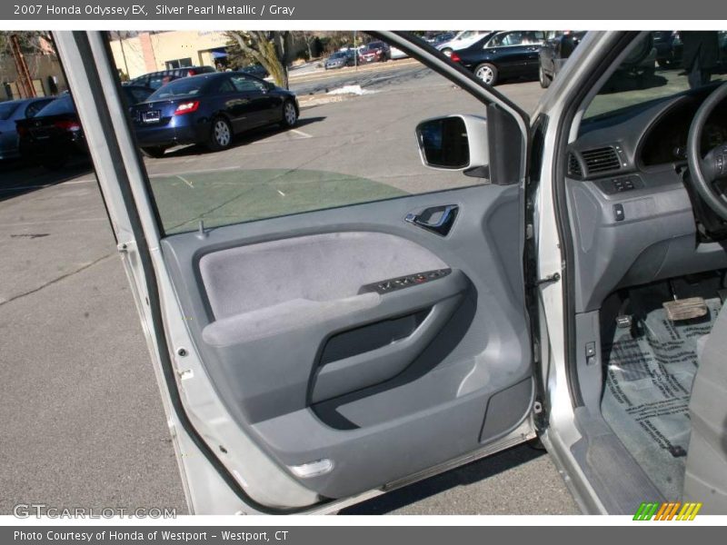 Silver Pearl Metallic / Gray 2007 Honda Odyssey EX