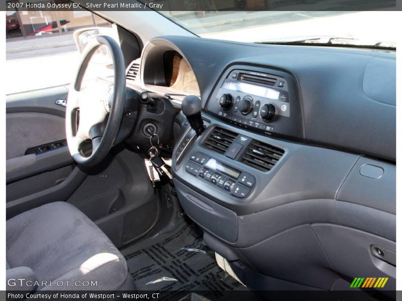 Silver Pearl Metallic / Gray 2007 Honda Odyssey EX
