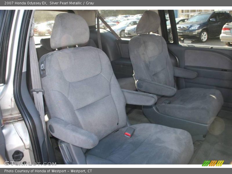 Silver Pearl Metallic / Gray 2007 Honda Odyssey EX