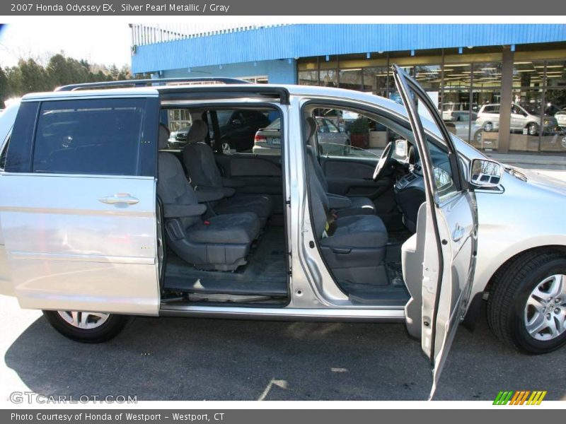 Silver Pearl Metallic / Gray 2007 Honda Odyssey EX