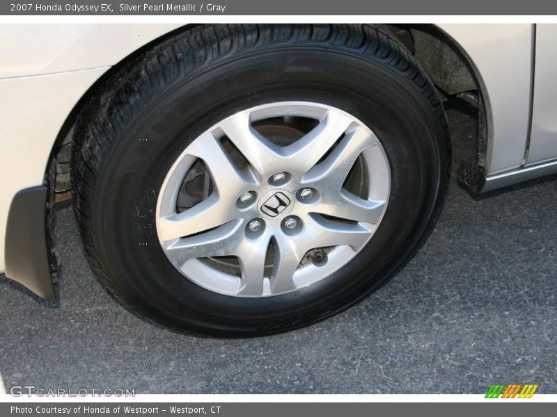 Silver Pearl Metallic / Gray 2007 Honda Odyssey EX