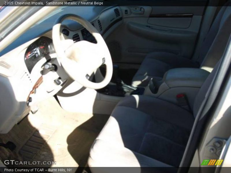 Sandstone Metallic / Neutral Beige 2005 Chevrolet Impala
