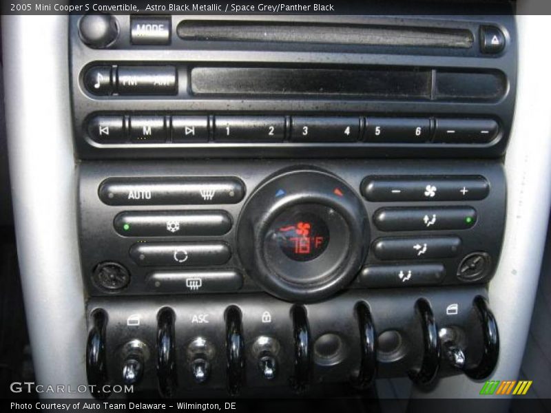 Astro Black Metallic / Space Grey/Panther Black 2005 Mini Cooper S Convertible