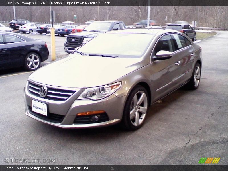 Light Brown Metallic / Black 2009 Volkswagen CC VR6 4Motion