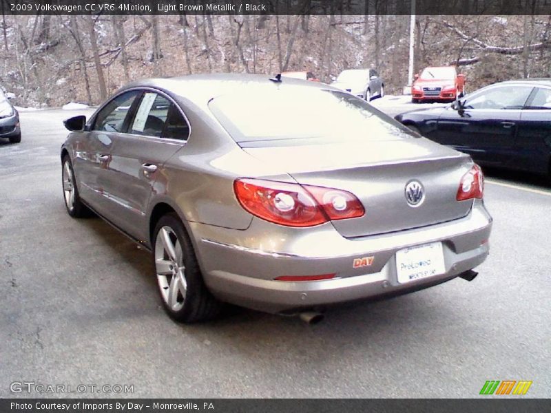 Light Brown Metallic / Black 2009 Volkswagen CC VR6 4Motion