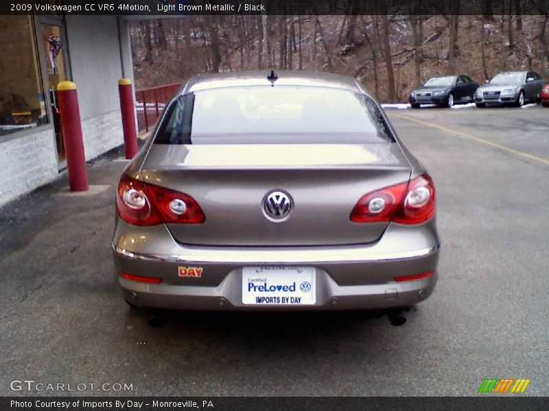 Light Brown Metallic / Black 2009 Volkswagen CC VR6 4Motion