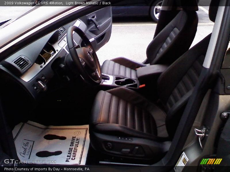 Light Brown Metallic / Black 2009 Volkswagen CC VR6 4Motion