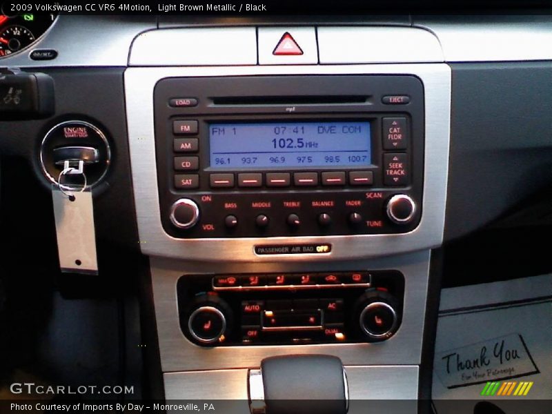 Light Brown Metallic / Black 2009 Volkswagen CC VR6 4Motion