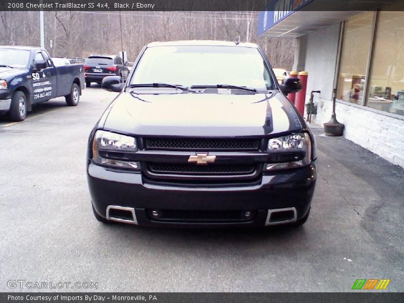 Black / Ebony 2008 Chevrolet TrailBlazer SS 4x4
