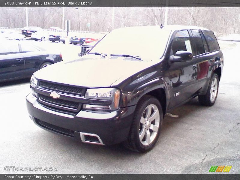 Black / Ebony 2008 Chevrolet TrailBlazer SS 4x4