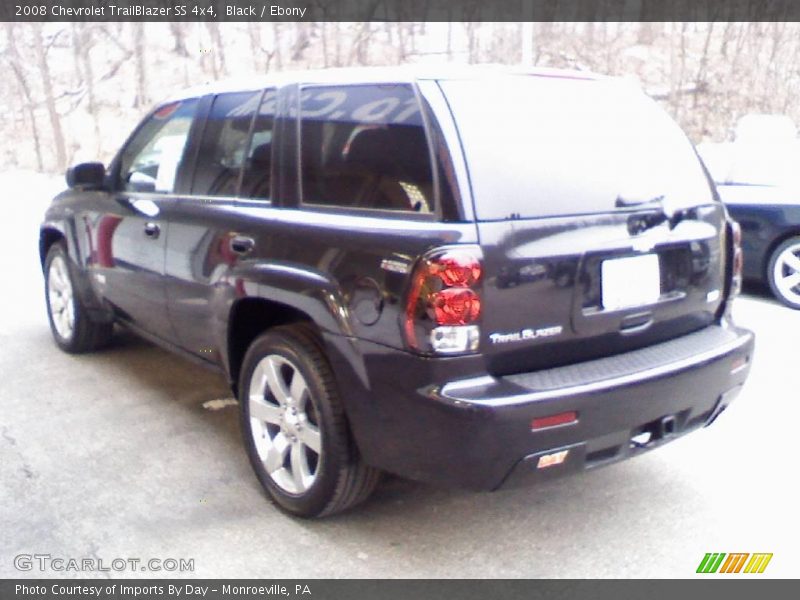 Black / Ebony 2008 Chevrolet TrailBlazer SS 4x4