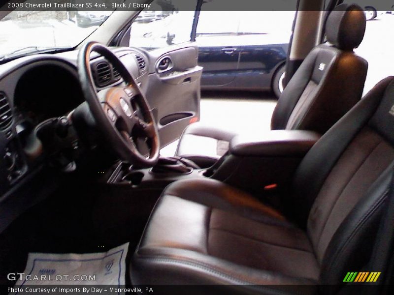 Black / Ebony 2008 Chevrolet TrailBlazer SS 4x4
