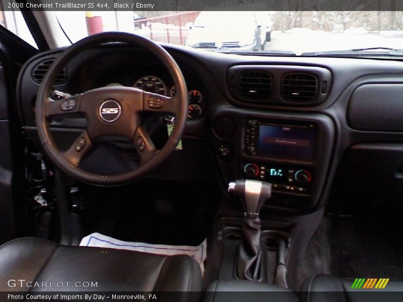 Black / Ebony 2008 Chevrolet TrailBlazer SS 4x4