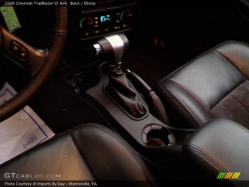 Black / Ebony 2008 Chevrolet TrailBlazer SS 4x4