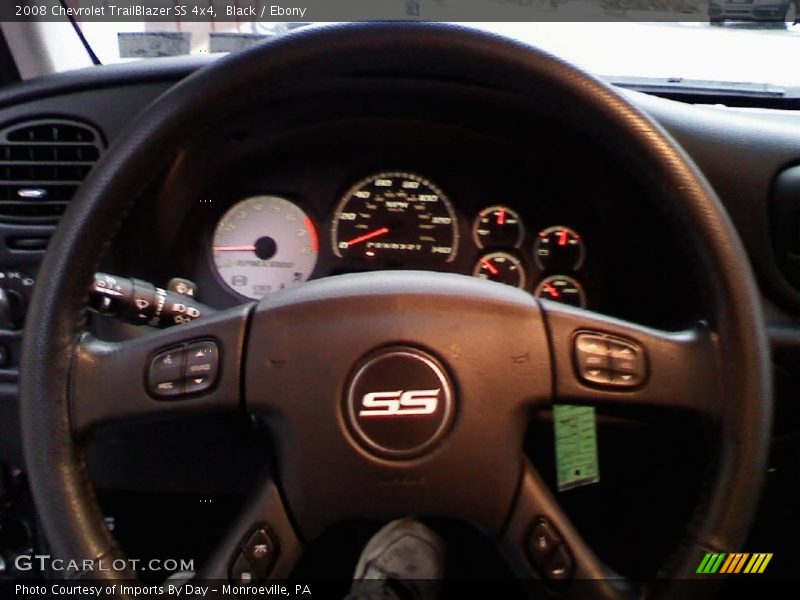 Black / Ebony 2008 Chevrolet TrailBlazer SS 4x4