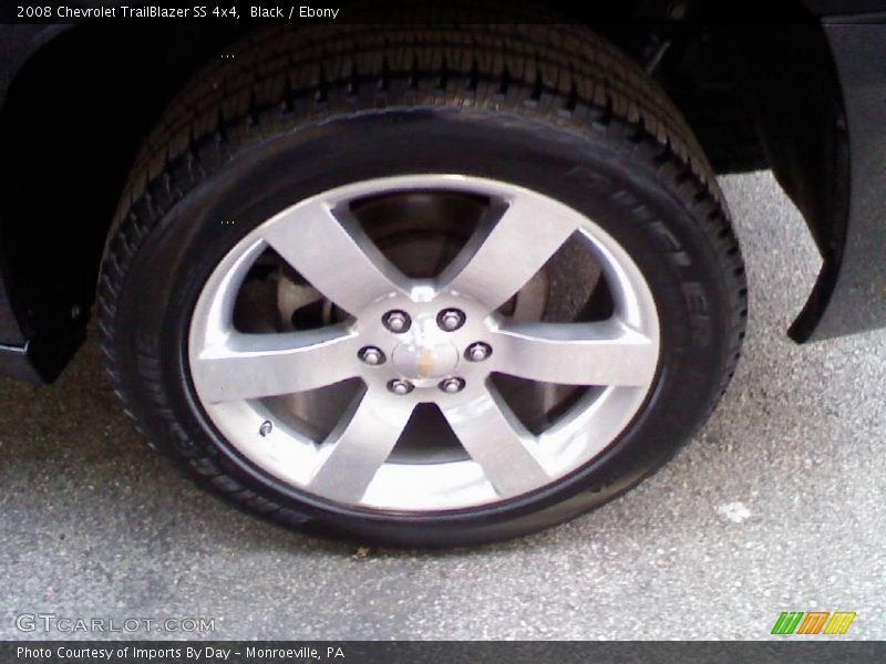 Black / Ebony 2008 Chevrolet TrailBlazer SS 4x4