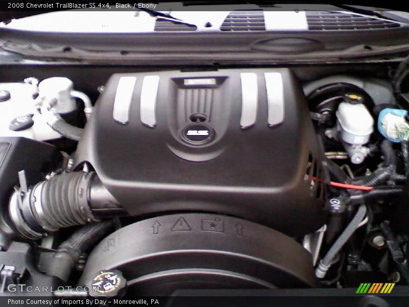 Black / Ebony 2008 Chevrolet TrailBlazer SS 4x4