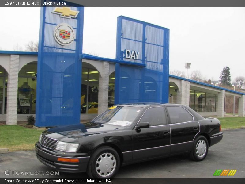 Black / Beige 1997 Lexus LS 400