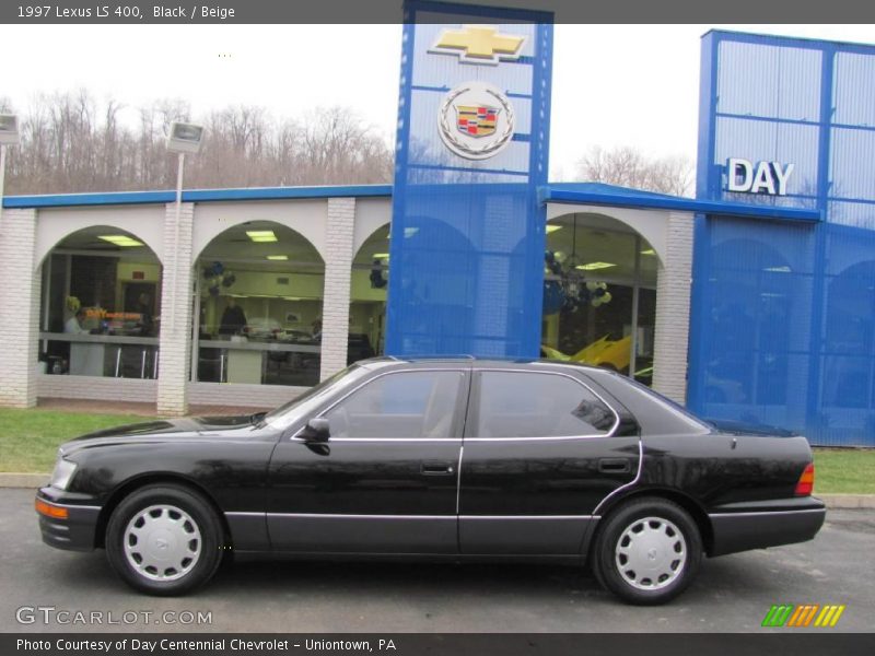 Black / Beige 1997 Lexus LS 400