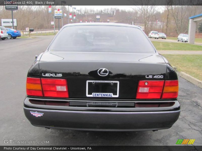 Black / Beige 1997 Lexus LS 400