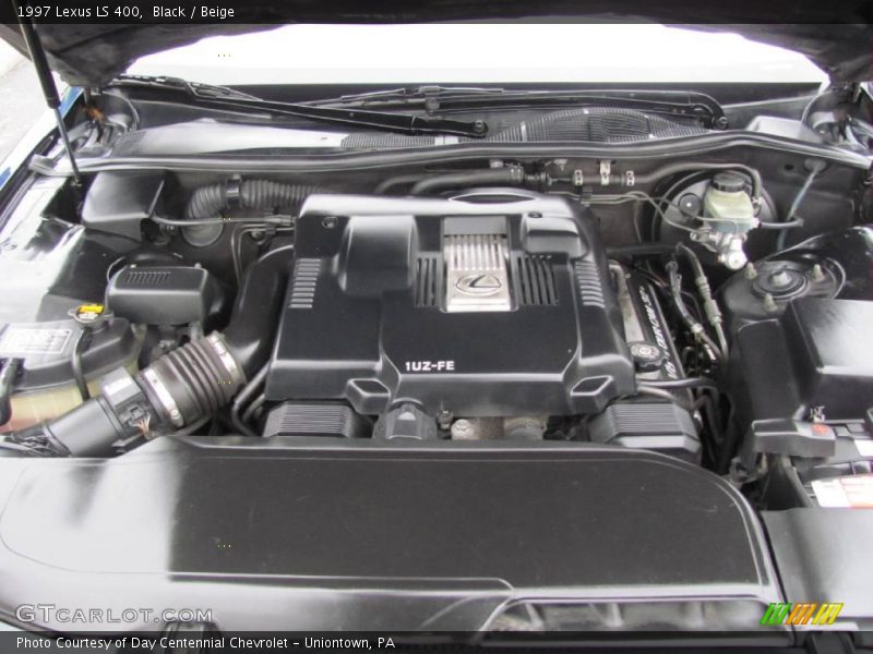 Black / Beige 1997 Lexus LS 400