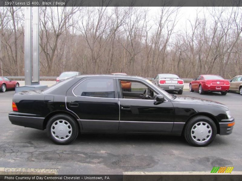 Black / Beige 1997 Lexus LS 400