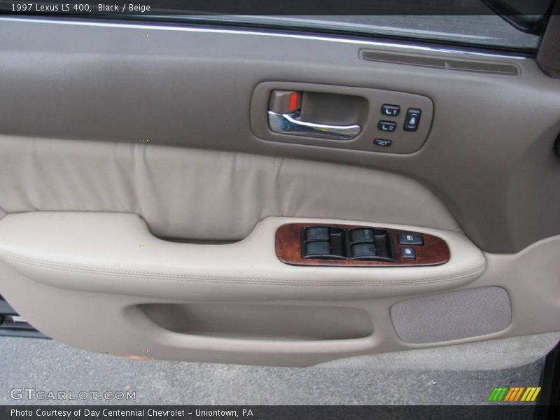 Black / Beige 1997 Lexus LS 400