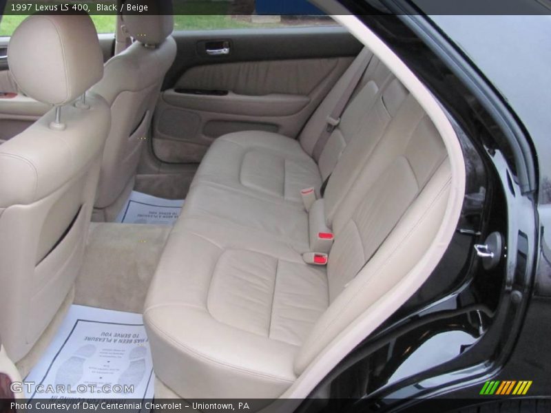 Black / Beige 1997 Lexus LS 400