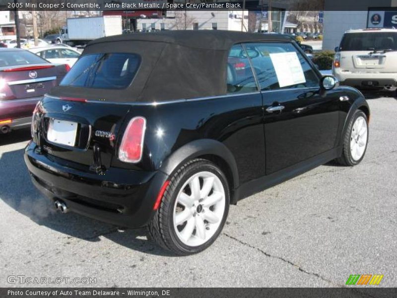 Astro Black Metallic / Space Grey/Panther Black 2005 Mini Cooper S Convertible