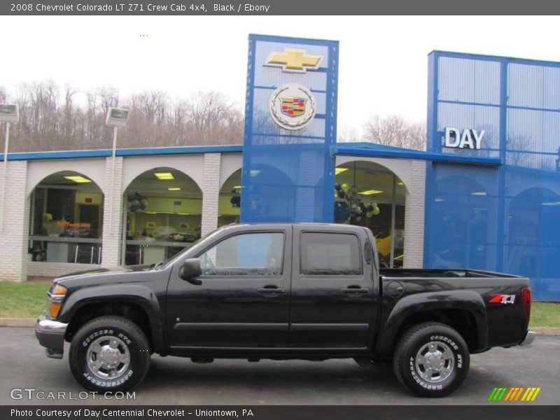 Black / Ebony 2008 Chevrolet Colorado LT Z71 Crew Cab 4x4
