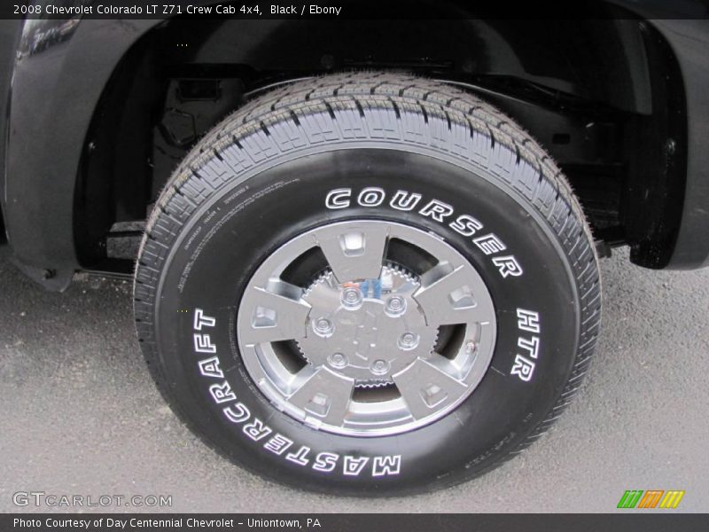 Black / Ebony 2008 Chevrolet Colorado LT Z71 Crew Cab 4x4