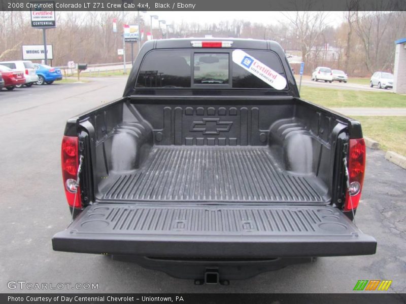 Black / Ebony 2008 Chevrolet Colorado LT Z71 Crew Cab 4x4