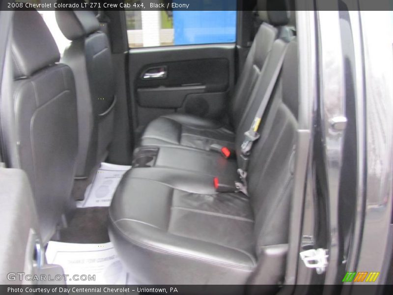 Black / Ebony 2008 Chevrolet Colorado LT Z71 Crew Cab 4x4
