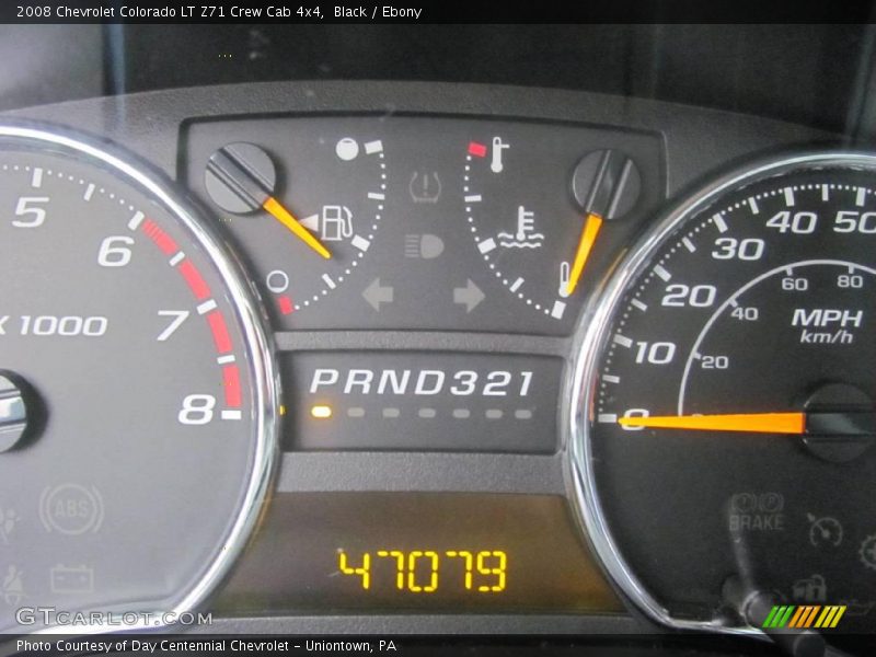 Black / Ebony 2008 Chevrolet Colorado LT Z71 Crew Cab 4x4